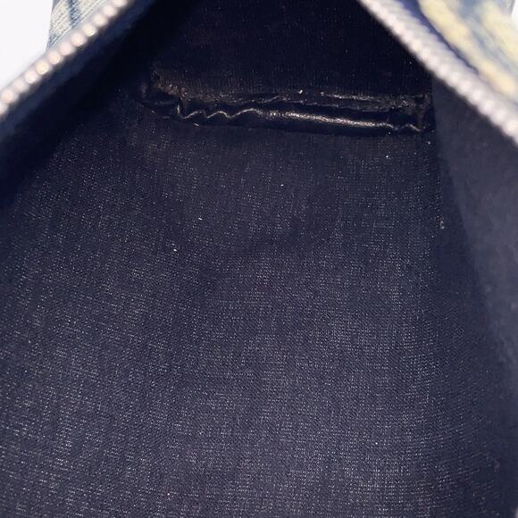 Vintage Christian Dior Trotter PVC x Leather No.2 Navy Multi-Pouch - Picture 7 of 13